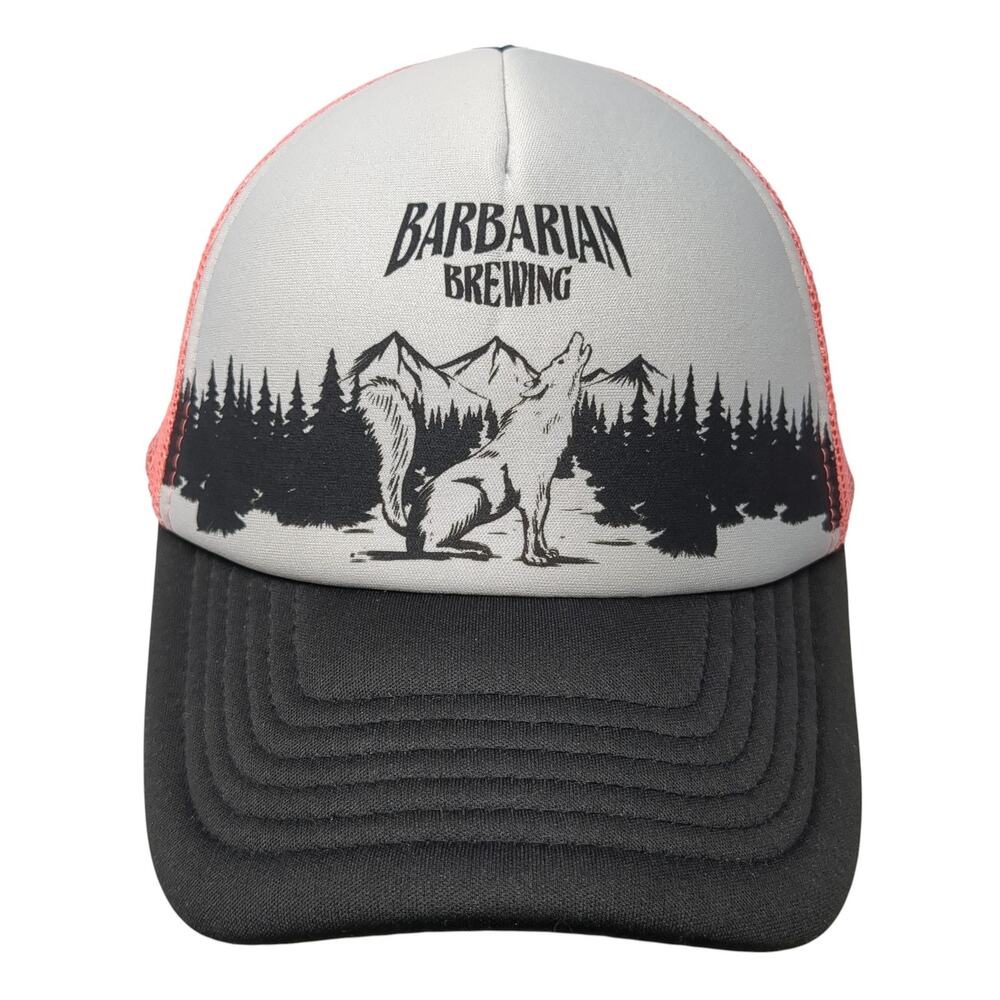Barbarian Brewing Boise, ID Snapback Trucker Hat Multi One Size Brewery Branding